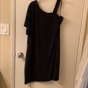 Dressbarn Black sequin cocktail dress